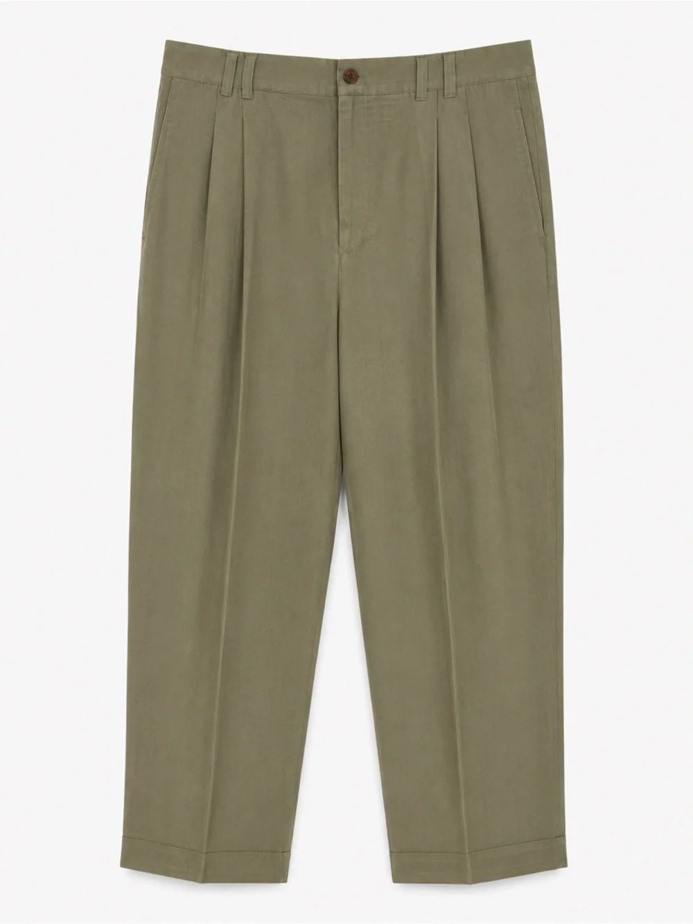 Tommy Bahama 100% Silk Pleated Dress Pants Tan Green Men's 38x28